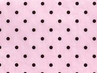 5ct Black Polka DOTS on Pink Tissue Paper for Gift Wrapping 20"x30" Sheets nfLG -947