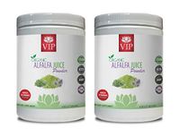 antioxidant Organic - Alfalfa Organic Juice Powder - Alfalfa Organic Supplement - 2 Cans 16 OZ (100 Servings)
