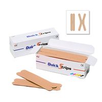 Nasara QuickStrips Precut Kinesiology Tape Strips - 8" X Pattern - 50: Beige