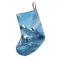 Gorillas Ice Marvellous Xmas Socks Hanging Decoration Candy Bag Party Holiday Christmas Santa Claus Home Decor Gift