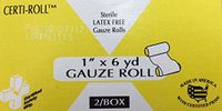 Certi-Gauze Roll (211-022) 1" x 6 yds. #633