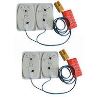Training Electrode Pads Children Training Replacement Pads for Heartstream/Heartstart HR/FR2 AED Trainer,10 Pairs