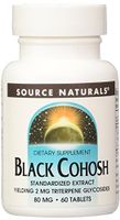 Source Naturals Black Cohosh Extract, 60 Tablets