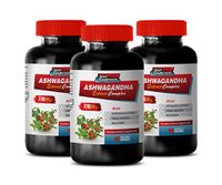Anti inflammatory Supplement - ASHWAGANDHA Extract Complex - Premium Dietary Supplements - ashwagandha Vitamin - 3 Bottles 180 Capsules