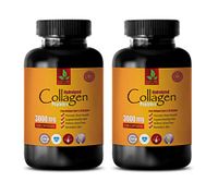 Joint Support Supplements for Men - Collagen PEPTIDES 3000 MG HYDROLYZED - Type I & III - Collagen Pills for Hair and Skin - 2 Bottles 240 Capsules