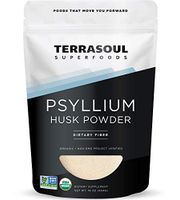Terrasoul Superfoods Organic Psyllium Husk Powder, 1 Lb - Superfine Texture | High Purity | Keto Baking