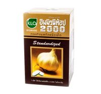 100 Tablets x 200 mg Garlic Extract Enhance Immunity Thai Herbs Khaolaor Brand