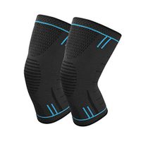 Compression Knee Brace For Men Outdoor Sports Knee Sleeve For Youth Boys Knee Pads Support For Running Gym Crossfit Basketball Wrestlng Football 1 Pair