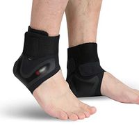 LLDY Adjustable Ankle Support Sports Ankle Guard Sprain Protection Fixed Basketball Equipment Wrist Guard Joint Ankle Guard,L
