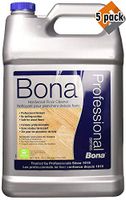 Bona Hardwood Floor Cleaner Refill, 128 oz, 5 Pack