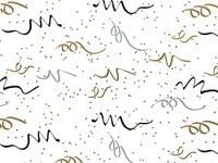 Special Occasion Cello Rolls - 30"x100' Elegant Confetti Cello Roll 1.0 mil (3 Rolls) - WRAPS-CR30EC