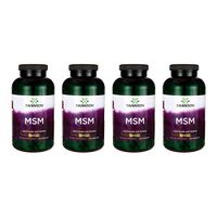Swanson Msm 1,000 mg 240 Caps 4 Pack