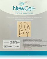 NewGel+ Silicone Gel Strips for Scar Managment - 1" x 6" Strips Clear (4 per box)