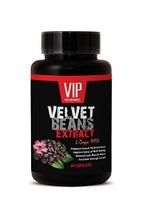 Mood Enhancers - Velvet Beans Extract - Increase Energy Sex Drive and LIBIDO - Natural Mood and Energy Enhancer - Velvet Bean Powder - 1 Bottle (60 Capsules)