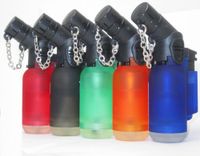 10 Pack 45 Degree Angle Jet Flame Butane Torch Lighter Refillable Windproof