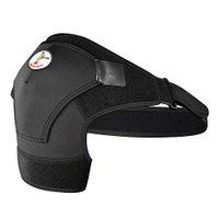 Kangaroo-Sport Adjustable Shoulder Brace Support Dislocated Prevention and Recovery Pain Relief Sling for Women and Men Fits Both Left or Right Shoulder