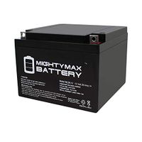Mighty Max Battery ML26-12 12V 26AH Battery Replacement for Wheelchair Battery XP1226 Brand Product