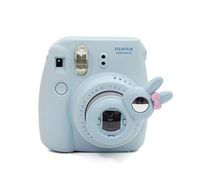 [Fujifilm Instax Mini 7s 8 8+ 9 Selfie Lens] -- CAIUL Rabbit Style Instax Close Up Lens with Self-portrait Mirror for Fujifilm Instax Mini 8 8+ 9 7s Camera and Polaroid PIC-300 (Blue)