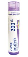 Boiron Zincum Metallicum 200CK, 80 Pellets, Homeopathic Medicine for Leg Cramps