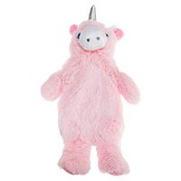 Slumberzzz Kids/Childrens Unicorn Hot Water Bottle and Cover (One Size) (Pink)