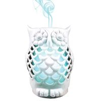 Simply Diffusers Custom Italian Designed Essential Oil Diffuser Decorative Aromatherapy Diffuser, Elegant Ceramic Humidifier, USB Powered with Timer Portable for Home Bedroom Office Yoga SPA
