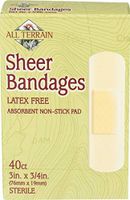 All Terrain, Bandage Sheer 3/4 X 3, 40 Count