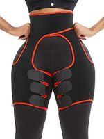 Hip Brace for Left and Right Legs Compression Support for Sciatica Pain Relief Thigh Hamstring Quadriceps Hip Arthritis Red 4XL