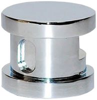 SteamSpa G-SHCHROME Steamhead with Aromatherapy Essential Oil Reservoir, Chrome