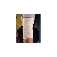 Elbow Support - Medium 8" long soft beige knitted elastic slips on easily to provide compression.