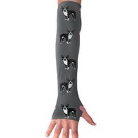 Boston Terrier Love Hearts UV Protection, Compression & Cooling Arm Sleeves For Cycling/Golf/Basketball/ Other Sports