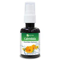 Calendula Floral Floral Water 100% Pure Hydrosol Spray Mist for Skin & Body Cooling, Face, Astringent, Facial Toner- 60ml / 2.02 fl oz