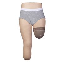 20-30 mmHg, Silver, AK Shrinker, 10" / 25 cm, Silicone