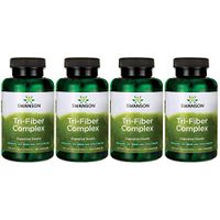 Swanson Tri-Fiber Complex 100 Capsules 4 Pack