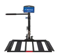 Harmar Mobility Upgraded AL560 Power Wheelchair Lift Outside Fully Automatic Carrier with II/III Hitch Adapter & Wiring Harness