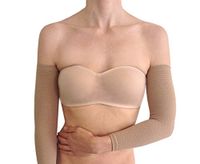 BIOFLECT® Infrared Compression Micromassage Arm Sleeves – Therapy for Edema, Inflammation, Cellulite, Pain - Slimming Support and Comfort - Natural Alternative Treatment - Black