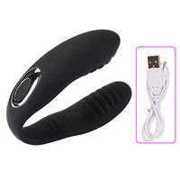 Ergonomically Designed 10 Speed U-Type Vî-brátọr Waterproof Pêńỉş. Së#x Toys USB Charging For Women Couples