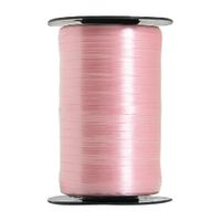 Pink 3/16 Curling Ribbon Plain (no ribbing)