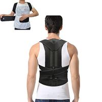 ZSZBACE Posture Corrector for Women & Men - Medical Upper Back, Clavicle, Shoulder Support Brace,Hunchback, Thoracic Kyphosis, Forward Head, Back Pain Relief (S)