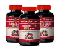 antioxidant Vitamins for Women - Mangosteen Fruit Extract Complex with RESVERATROL, ACAI Fruit, Pomegranate, NONI Fruit, Goji Berry - Acai Berry Weight Loss - 3 Bottles 180 Capsules
