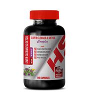 Liver and Kidney Support Supplement - Liver Cleanse & Detox 905 MG Complex - Milk Thistle Capsules - 1 Bottle 90 Capsules