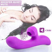 Geloo G-Spōt V-Î-B-râtor, Silicone 10 Speed &3 S-u-ck Modes Pleasure, Perfect for Best Festival Gift-USB Recharge -for Women Adullt Toys