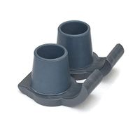 Top Glides Extra Durable Walker Glide Skis Tubes, Gray