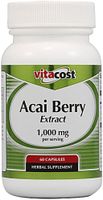 Vitacost Acai Berry Extract -- 1,000 mg per serving - 60 Capsules