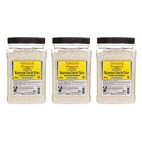 Swanson Magnesium Chloride Flakes 2.2 lb (35.27 Ounce) (1 kg) Flakes (3 Pack)
