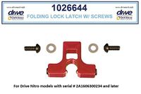 Folding Locking Latch for Drive RTL10266 Rollator Walker - (Fits Serial # 2A1606300234 and Later)