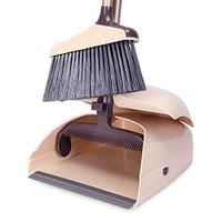 Broom Home Foldable Windproof Broom Set Household Plastic Cleaning Tool Stainless Steel Cleaning Brush Size 28×92cm