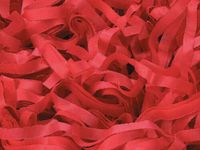 4oz Bag HOT RED Gift Basket Shred Shredded Tissue Paper Filler Display Bedding nfLG -29
