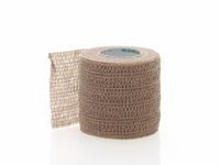 Bandage, Coflex, Med, 2"x5yd, Tan, Latex, Ns