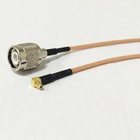 TNC male to MMCX male right angle pigtail cable RG316 15cm 6" wireless adapter Good Quality Fast USA Shipping