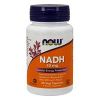 NADH with Ribose, 10 mg, 60 Vcaps by Now Foods (Pack of 3)